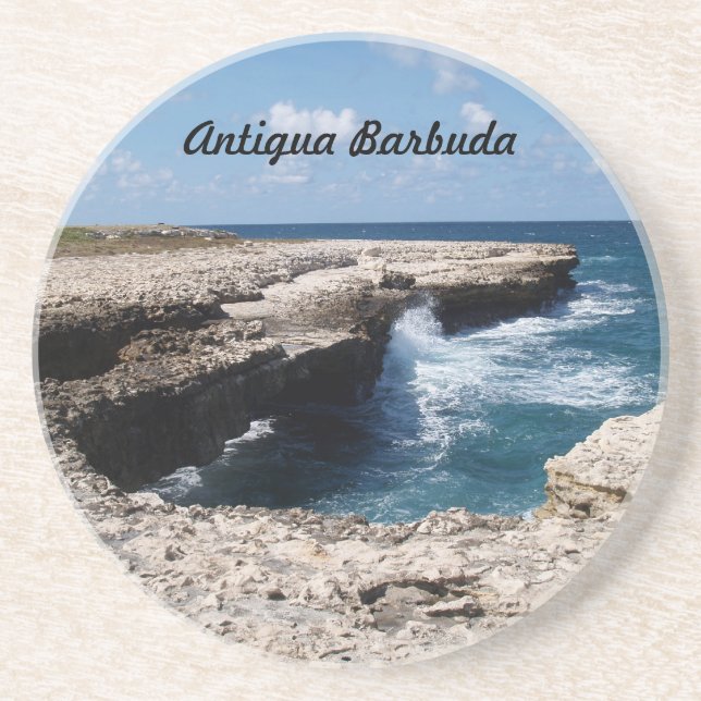 Antigua Barbuda Series--Devil's Bridge Coaster (Front)