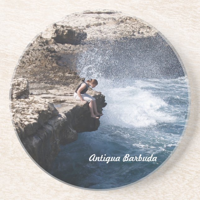 Antigua Barbuda Series---Devils Bridge Coaster (Front)