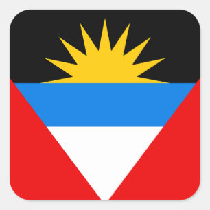 Antigua & Barbuda  Square Sticker