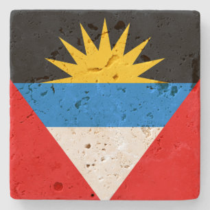 Antigua & Barbuda Stone Coaster
