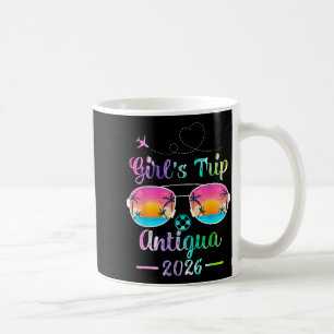 Antigua Beach Women Girls Trip 2026 Summer Vibes Coffee Mug
