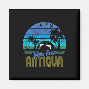 Antigua Caribbean Beach Vacation Souvenir  Magnet