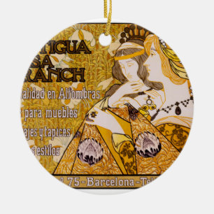 Antigua Casa Franch Ceramic Ornament