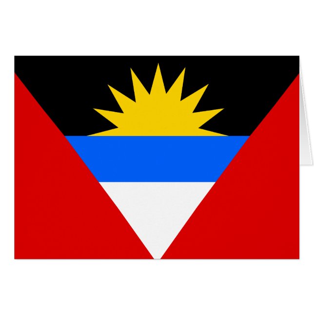 Antigua Flag (Front Horizontal)