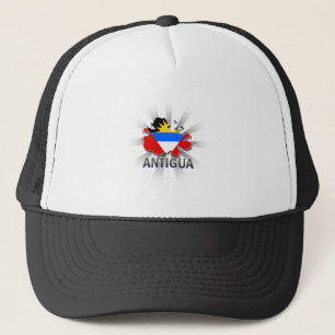 Antigua Flag Map 2.0 Trucker Hat