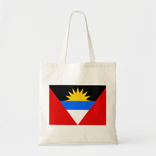 Antigua Flag Tote Bag (Front)