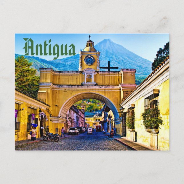 Antigua, Guatemala, Central America Postcard (Front)