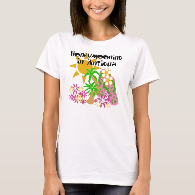 Antigua Honeymoon T-shirt (Front)