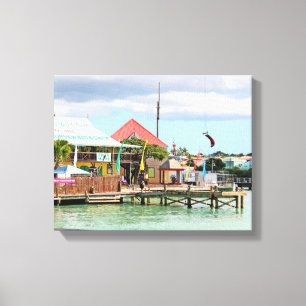 Antigua, Island in the Caribbean Canvas Print