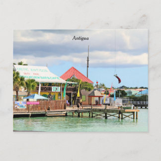 Antigua, Island in the Caribbean Postcard