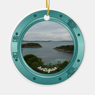 Antigua Porthole Ceramic Tree Decoration