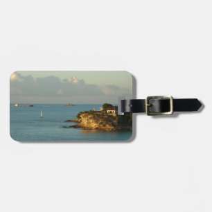 Antiguan Coast Beautiful Island Seascape Luggage Tag