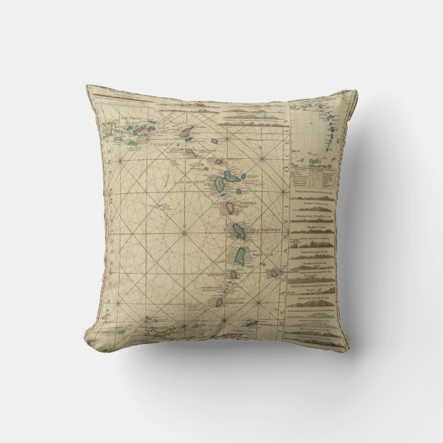 Antilles, Charibbee Islands Cushion (Front)
