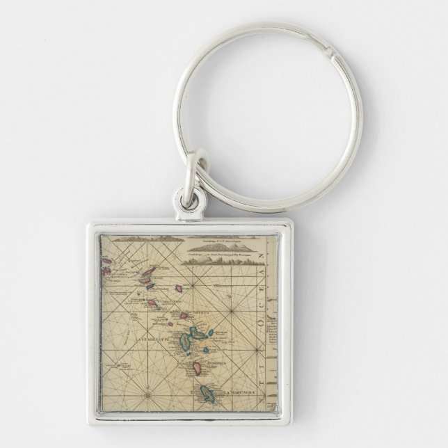 Antilles, Charibbee Islands Key Ring (Front)