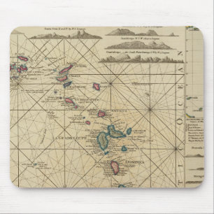 Antilles, Charibbee Islands Mouse Pad