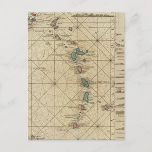 Antilles, Charibbee Islands Postcard