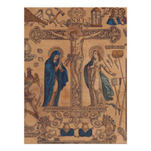 Antimins Eucharist symbol Poster