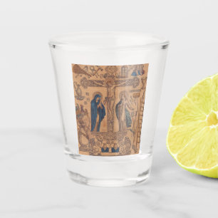 Antimins Eucharist symbol Shot Glass