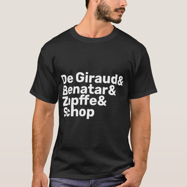 Antinatalist T-Shirt: De Giraud, Benatar, Zapffe.. T-Shirt (Front)