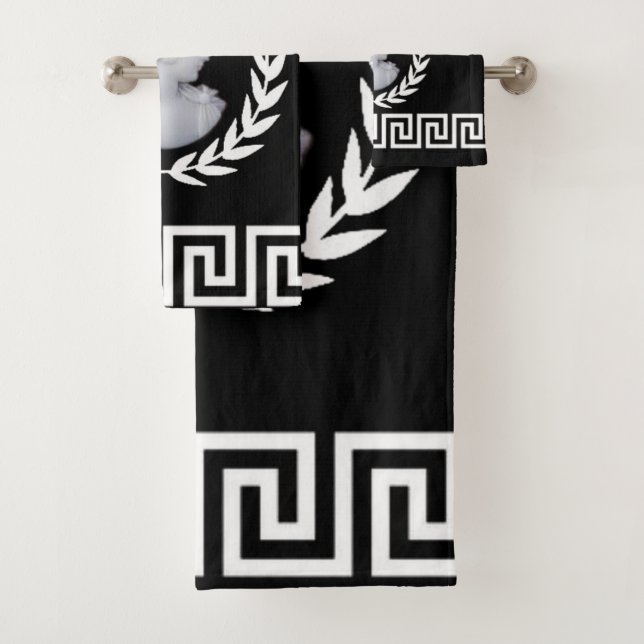 Antinous God of Rome and Favourite of Hadrian Bath Towel Set (Insitu)