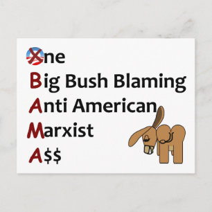 AntiObama Postcard