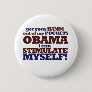 AntiObama Rally 6 Cm Round Badge