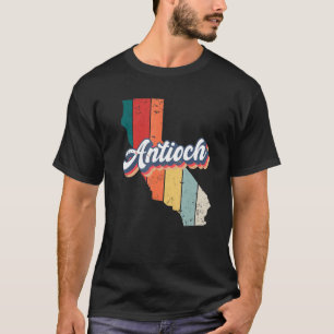 Antioch City Retro Vintage Hometown California T-Shirt
