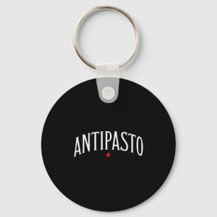 Antipasto, Italian Food Lover Foodie  Key Ring