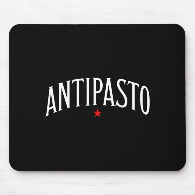 Antipasto, Italian Food Lover Foodie  Mouse Pad (Front)