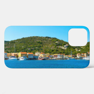 Antipaxos harbour coast iPhone 12 case