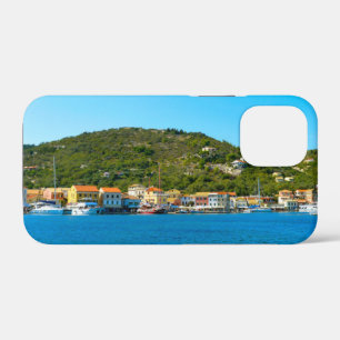 Antipaxos harbour coast iPhone 12 mini case