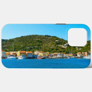 Antipaxos harbour coast iPhone 13 pro max case