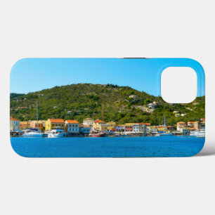 Antipaxos harbour coast iPhone 13 case