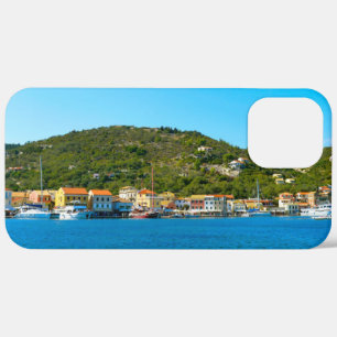 Antipaxos harbour coast iPhone 12 pro max case