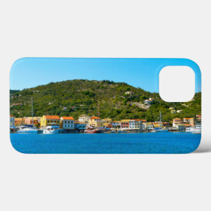 Antipaxos harbour coast iPhone 13 case