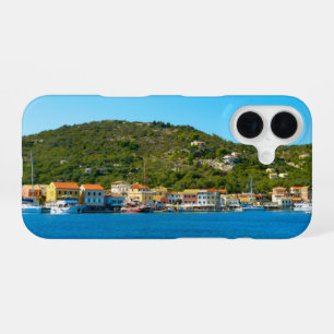 Antipaxos harbour coast iPhone 16 case