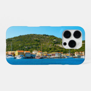 Antipaxos harbour coast iPhone 16 pro case