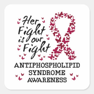 Antiphospholipid syndrome Awareness Square Sticker