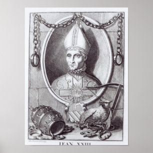 Antipope John XXIII, 1713 Poster