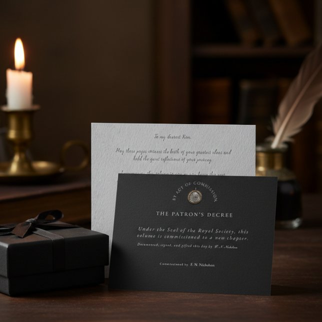 Antiquarian Act of Commission Graduation Gift Card (Creator Uploaded)