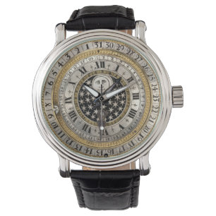 Antique 1650 Calendar Watch Print