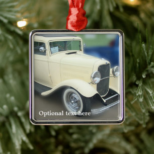 Antique 1920s Car Metal Ornament