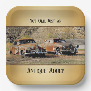 Antique Adult - Paper Plate