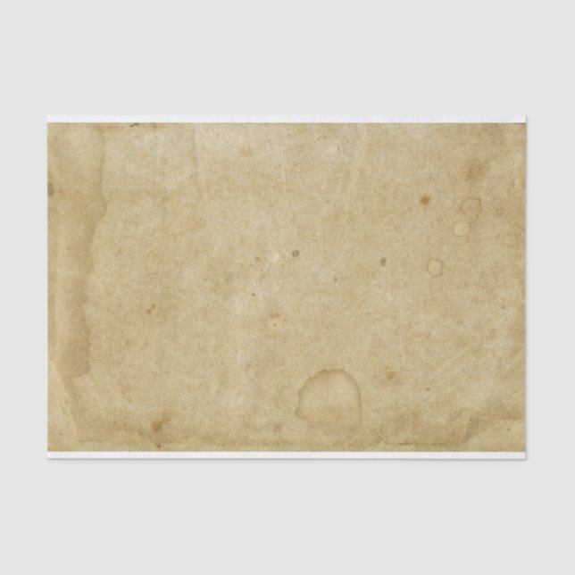 Antique Aged Stained Grungy Blank Paper (Front)