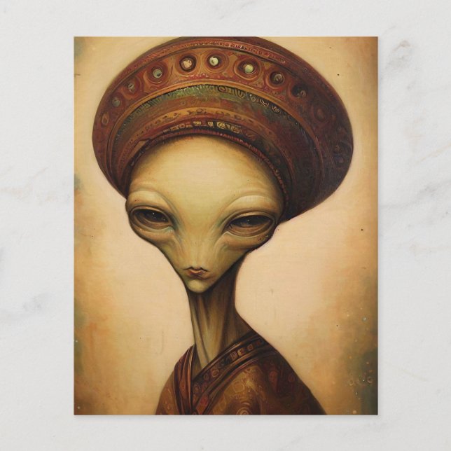Antique Alien Portrait  (Front)