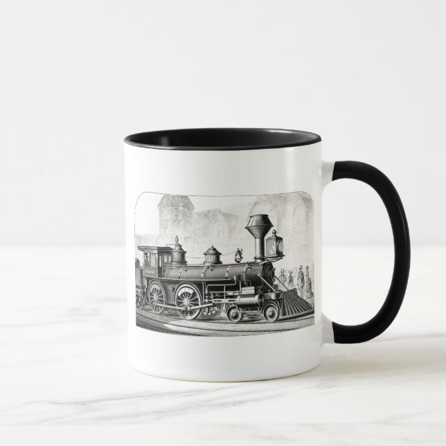 Antique American Locomotive Steam Engine Mug (Right)