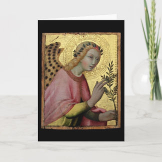Antique Angel Blank Card