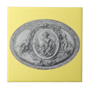 Antique Angels and Gods Greek Roman Art Ceramic Tile
