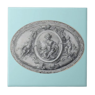 Antique Angels and Gods Greek Roman Art Ceramic Tile