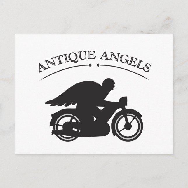 Antique Angels Postcard (Front)